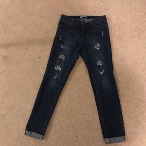 💜TRADED💜 Ankle Wax Jeans